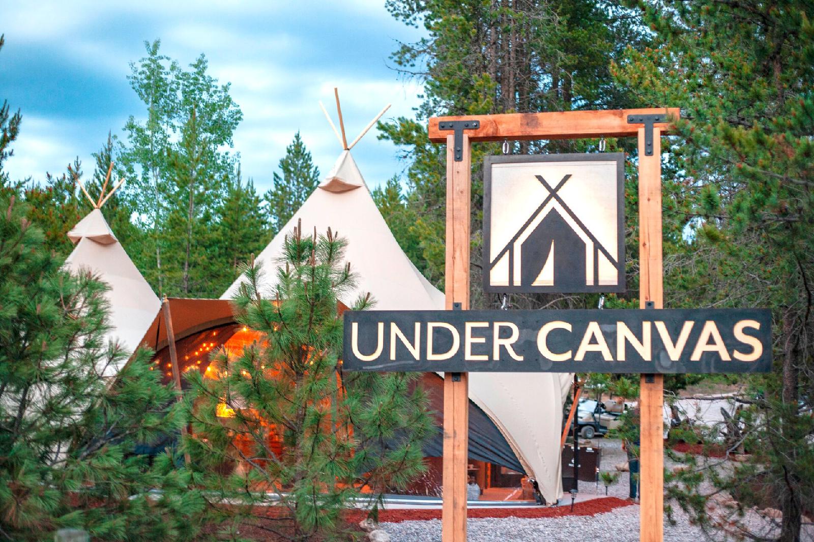 Glacier Under Canvas