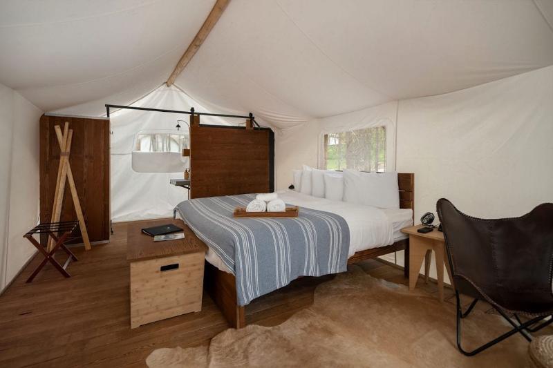 Glacier Under Canvas