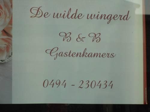 Logies De Wilde Wingerd