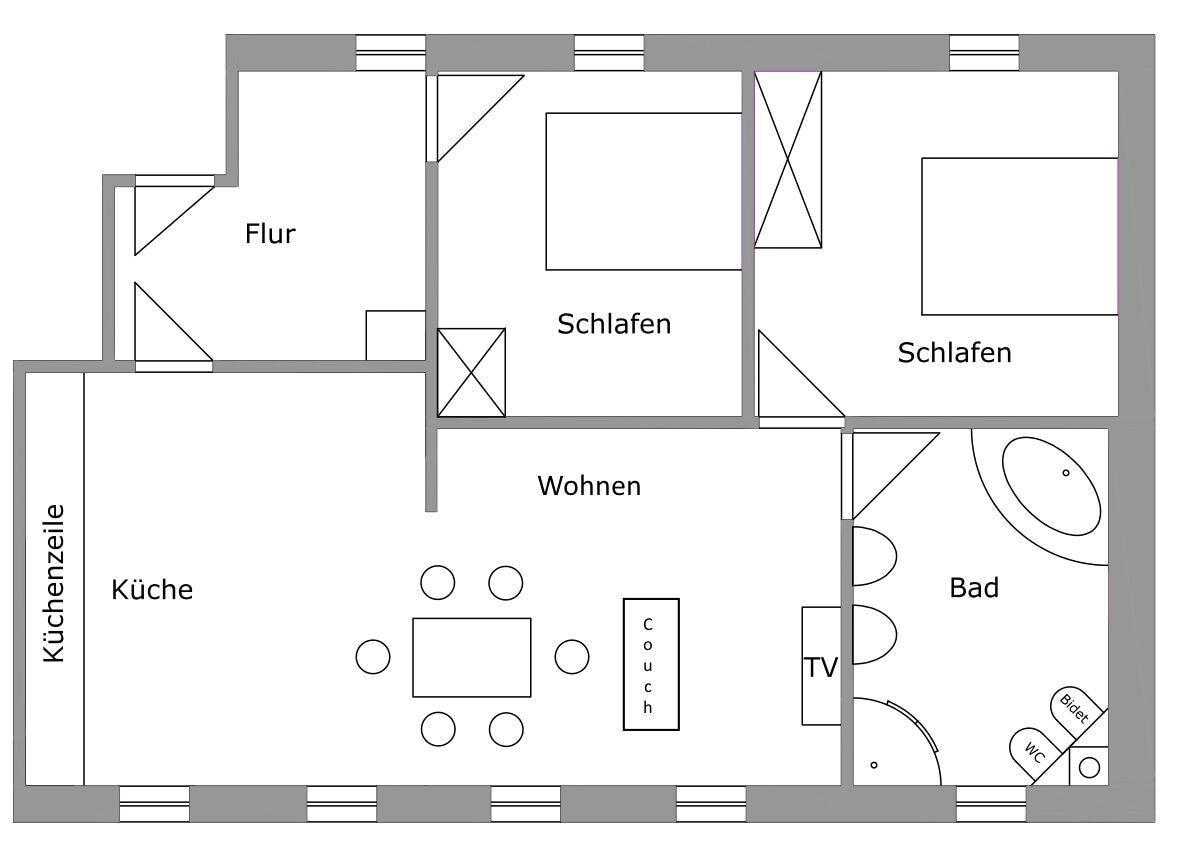 Ferienhaus am Skihang