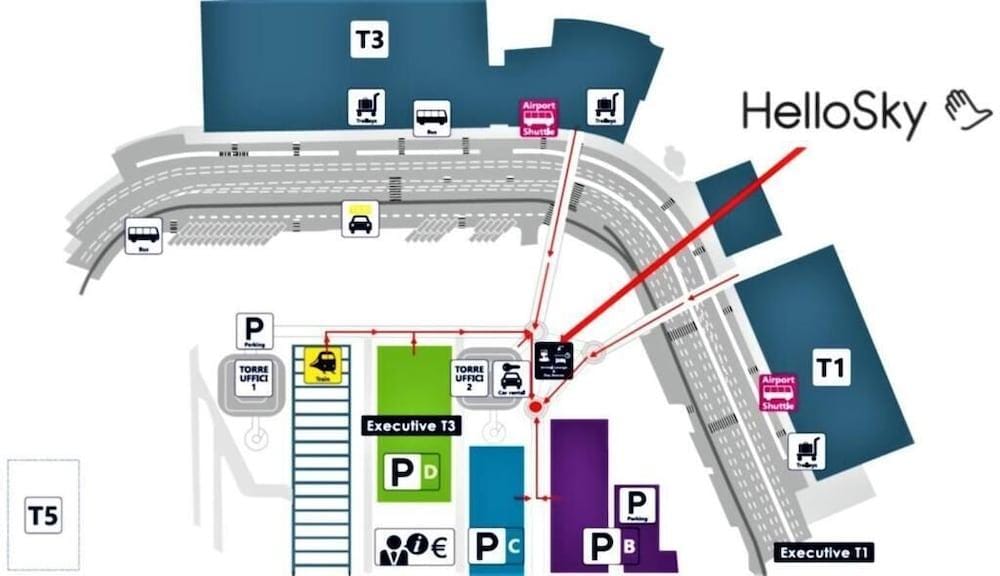 Air Rooms Rome Airport By Hellosky
