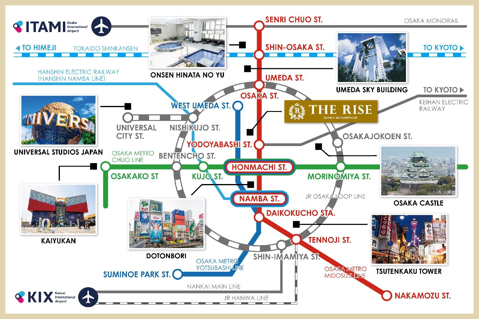 The Rise Osaka Kitashinchi