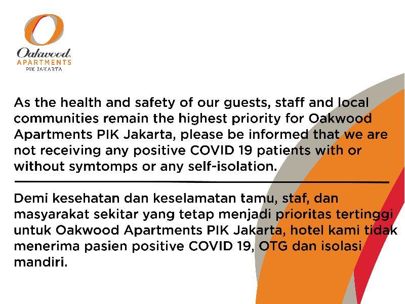 Oakwood Apartments PIK Jakarta