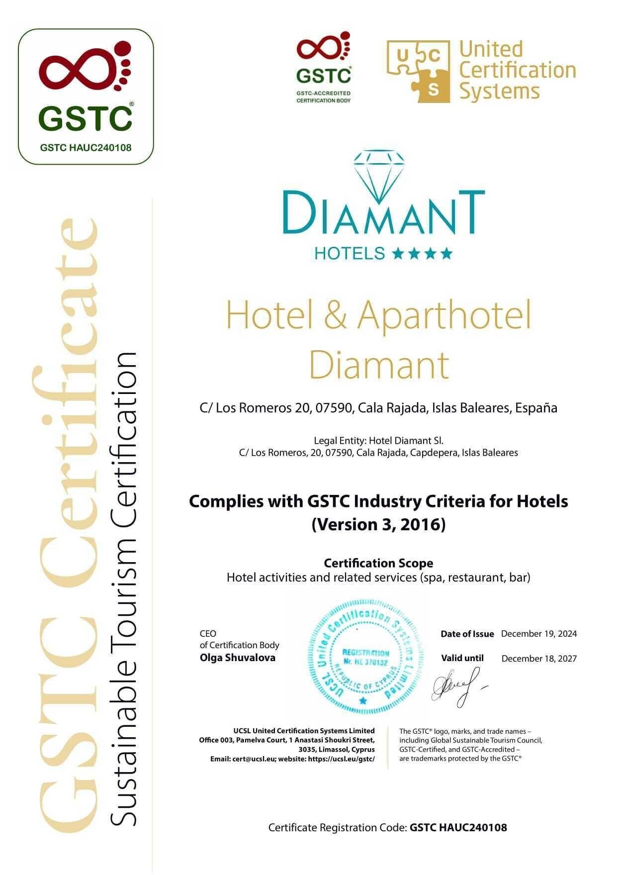Diamant Hotel & Aparthotel
