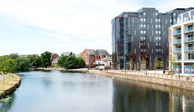 Premier Inn Bedford Town Centre Riverside Hotel