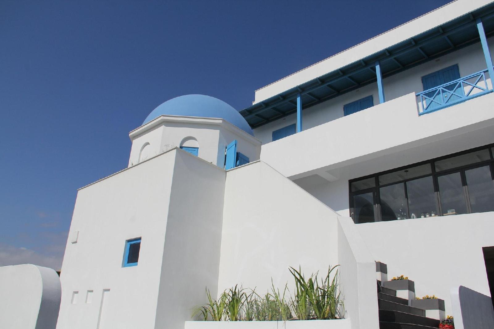 Blue White